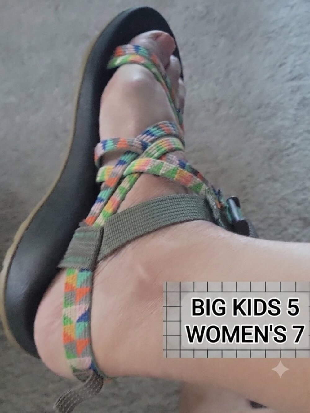 Chaco Kids Z/Cloud X Double Strap Hiking Sandals Big kid 5/ W7